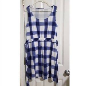 NWT Vineyard Vines Painted Gingham Dress